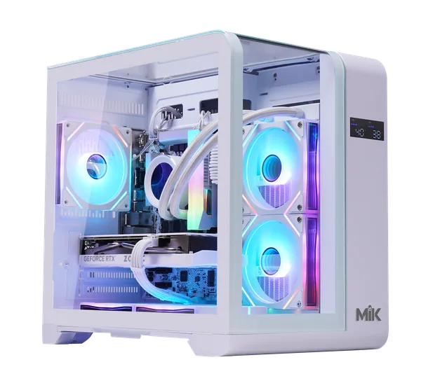 Vỏ máy tính MIK BARBATOS M WHITE