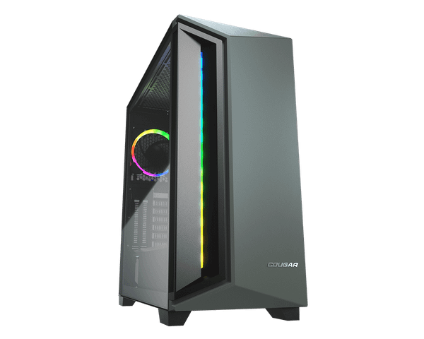 Vỏ máy tính Cougar DarkBlader X7 Midnight Green - Mid Tower gaming ARGB xanh đêm