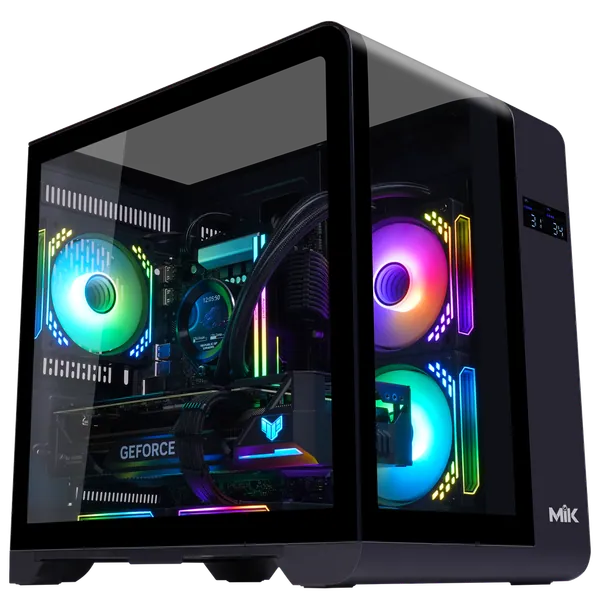Vỏ máy tính MIK BARBATOS M BLACK