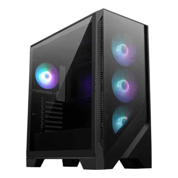 Vỏ Case MSI MAG FORGE 320R AIRFLOW | Tản mát vượt trội, thiết kế gaming hiện đại