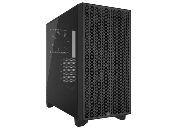 Vỏ máy tính Corsair 3000D Airflow Mid Tower TG Black - Kính cường lực đen