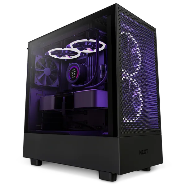 Vỏ máy tính Antec NX410 Black - Mid Tower gaming kính cường lực