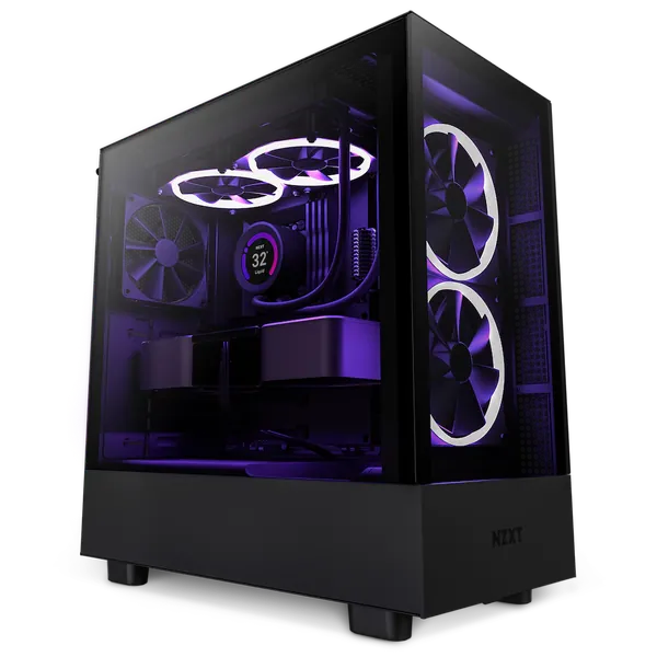 Vỏ máy tính MIK LV20 Tempered Glass Pink - Mid Tower gaming hồng