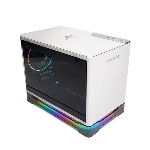 Vỏ máy tính 1st Player Rainbow R6-3R1 RGB Black - Mid Tower gaming RGB đen
