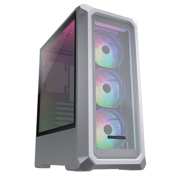 Vỏ máy tính Cougar Archon 2 Mesh White RGB - Mid Tower 3 quạt ARGB trắng