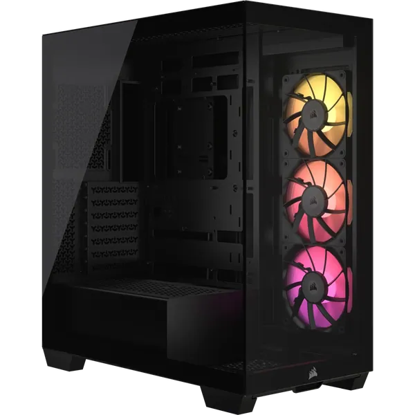 Vỏ máy tính Corsair iCUE LINK 3500X TG Mid Tower Black (CC-9011280-WW)