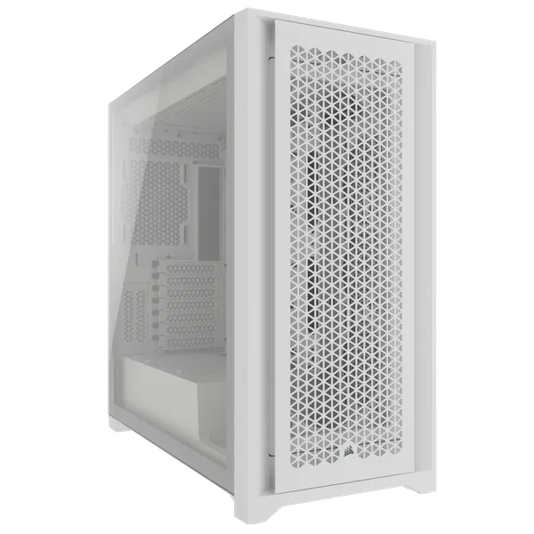 Vỏ máy tính Corsair 5000D CORE AIRFLOW White - Mid Tower kính cường lực trắng
