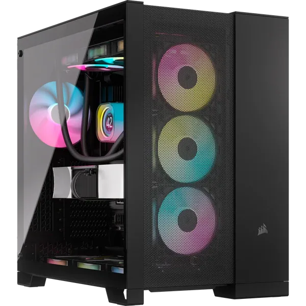 Vỏ máy tính Corsair 6500D Airflow TG Mid-Tower Black (CC-9011259-WW)
