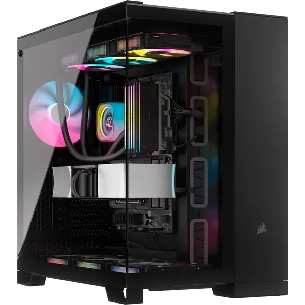 Vỏ máy tính Corsair 6500X TG Mid-Tower Black (CC-9011257-WW)