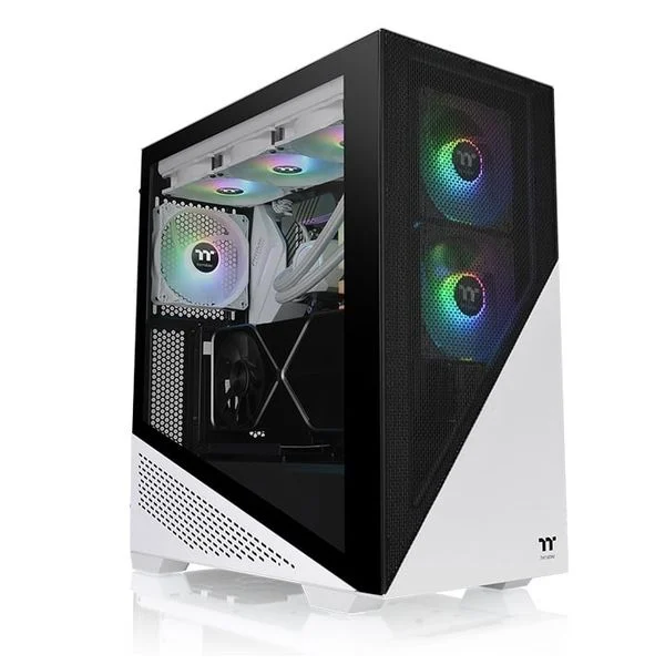 Vỏ máy tính Corsair 680X RGB TG White - Mid Tower dual chamber RGB trắng