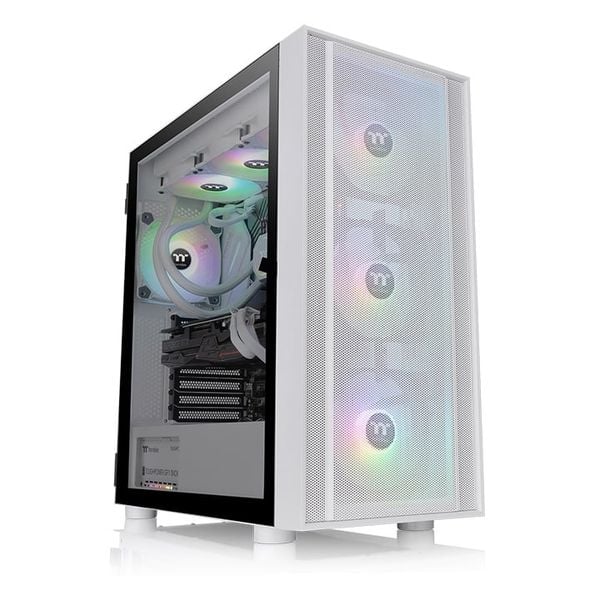 Vỏ máy tính MSI MAG PANO M100R PZ White - Micro Tower panoramic trắng