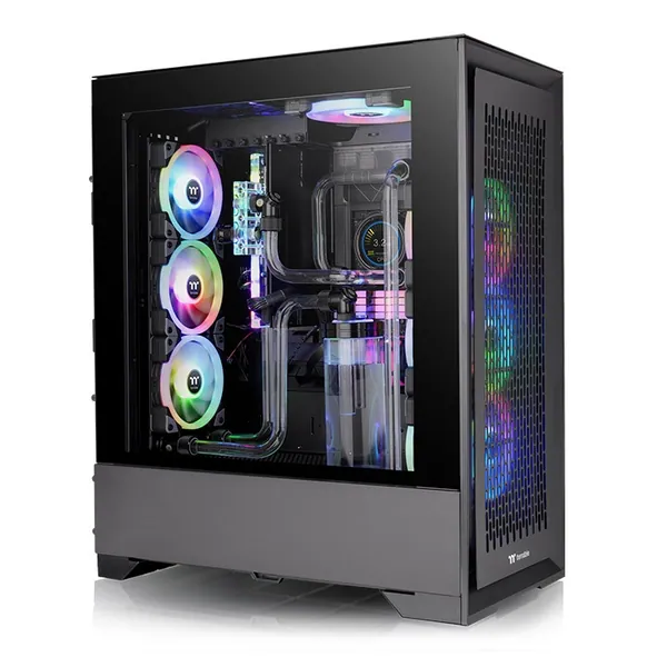Vỏ máy tính Thermaltake CTE T500 Air Black - Full Tower luồng khí đen