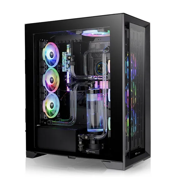 Vỏ máy tính Thermaltake CTE T500 TG ARGB Black - Full Tower đen