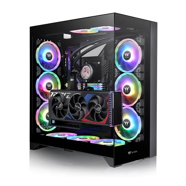 Vỏ máy tính Thermaltake CTE E600 MX Black - Mid Tower đen RGB