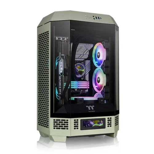 Vỏ máy tính Thermaltake Tower 300 Matcha Green - Micro Tower