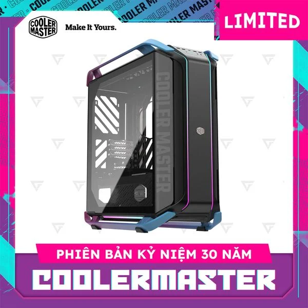 Vỏ máy tính Thermaltake AH T200 TG Pink - Micro Tower gaming hồng