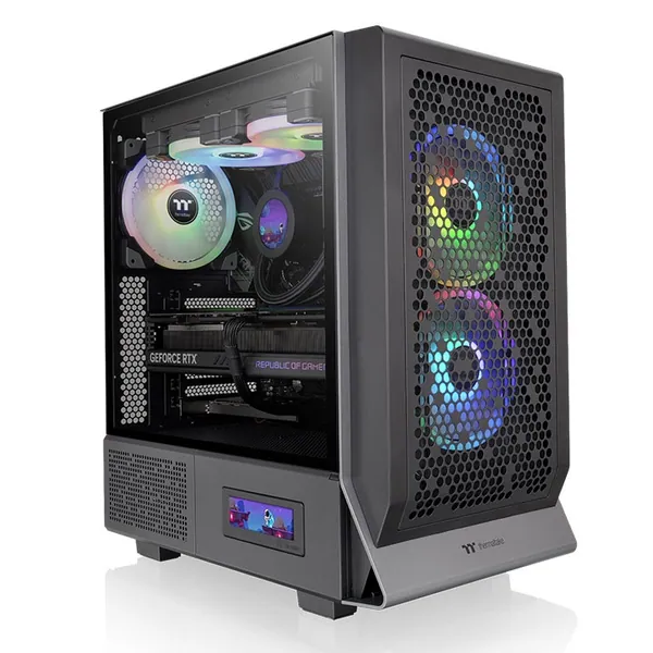 Vỏ máy tính Thermaltake Ceres 300 TG ARGB Black - Mid Tower đen RGB