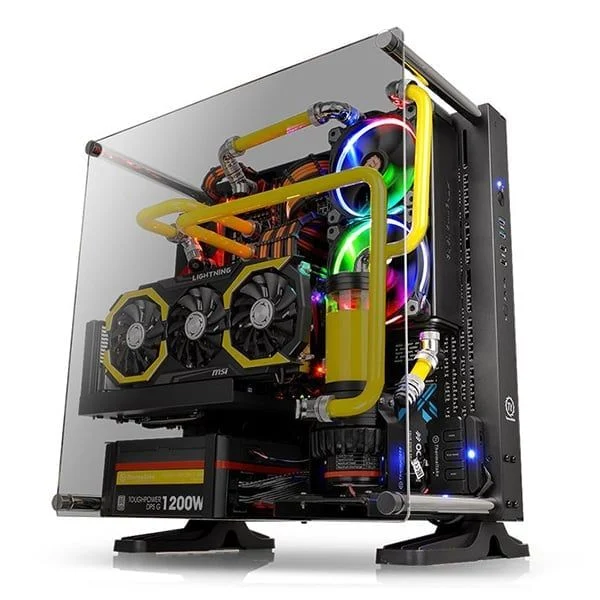 Vỏ máy tính Thermaltake Core P3 TG Black - Mid Tower open frame đen showcase