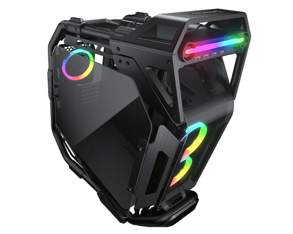 Vỏ máy tính Thermaltake AH T200 TG Black - Micro Tower gaming đen