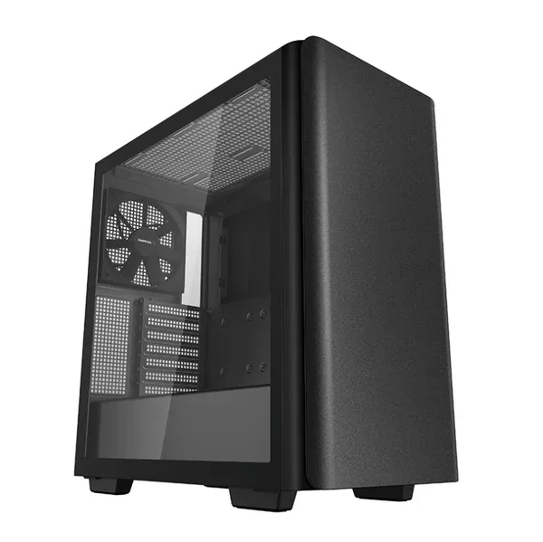 Vỏ máy tính Deepcool CK500 Black - Mid Tower 2 quạt sẵn đen