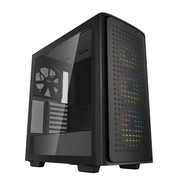 Vỏ máy tính MSI MAG Forge 100R Black - Mid Tower gaming RGB