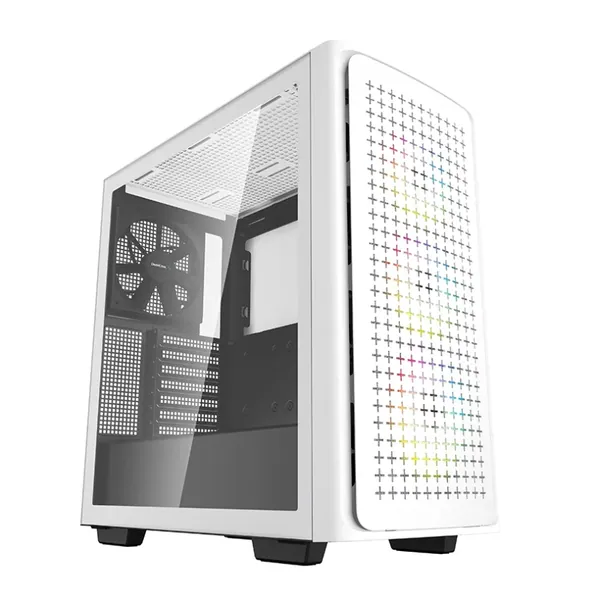Vỏ máy tính Deepcool CK560 WH White - Mid Tower gaming trắng