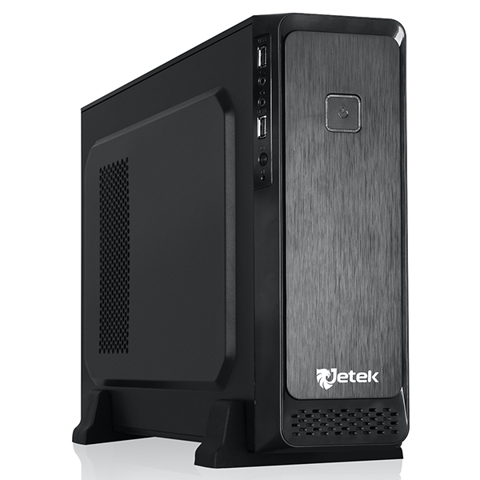 Vỏ máy tính Jetek Mini I8-22B (ITX) - Mini Case ITX/mATX đen