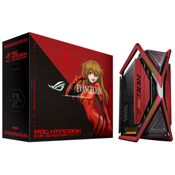 Vỏ máy tính ASUS ROG Hyperion EVA-02 Edition - Case gaming EATX đặc biệt