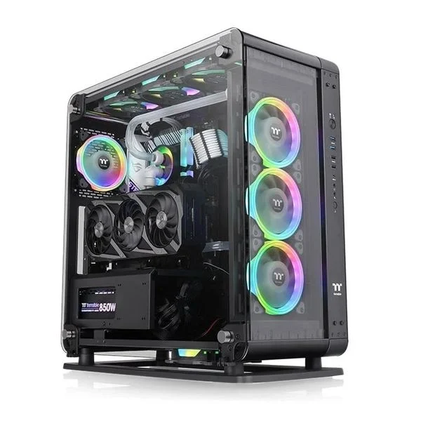 Vỏ máy tính Cougar DarkBlader X7 Midnight Green - Mid Tower gaming xanh đêm