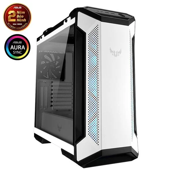 Vỏ máy tính ASUS TUF Gaming GT501 White Edition - Mid Tower TUF RGB trắng