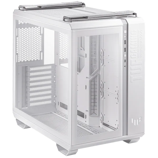 Vỏ máy tính ASUS TUF Gaming GT502 White - Mid Tower gaming kính cường lực trắng