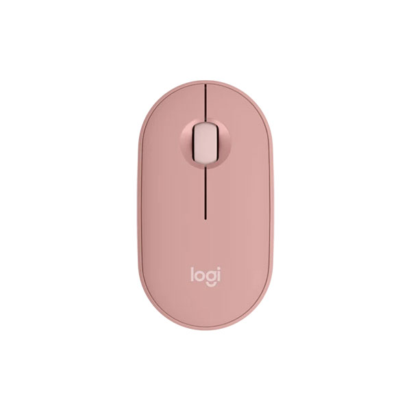 Chuột Không Dây Logitech Pebble M350S Hồng – Kết Nối Kép Bluetooth & Wireless, Nhỏ Gọn, Bấm Êm – Vietitpro.vn
