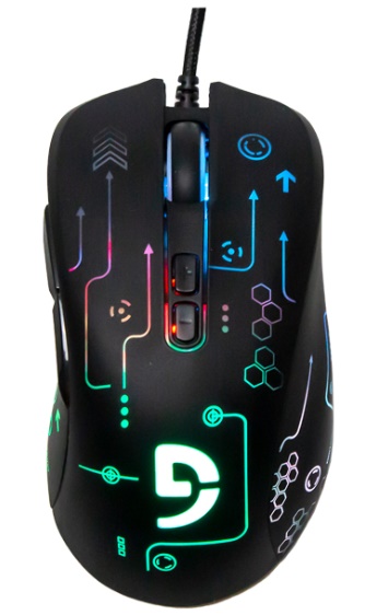 Chuột Gaming Fuhlen G90s Pro – LED RGB, Cảm Biến Pixart 3325, DPI 5000
