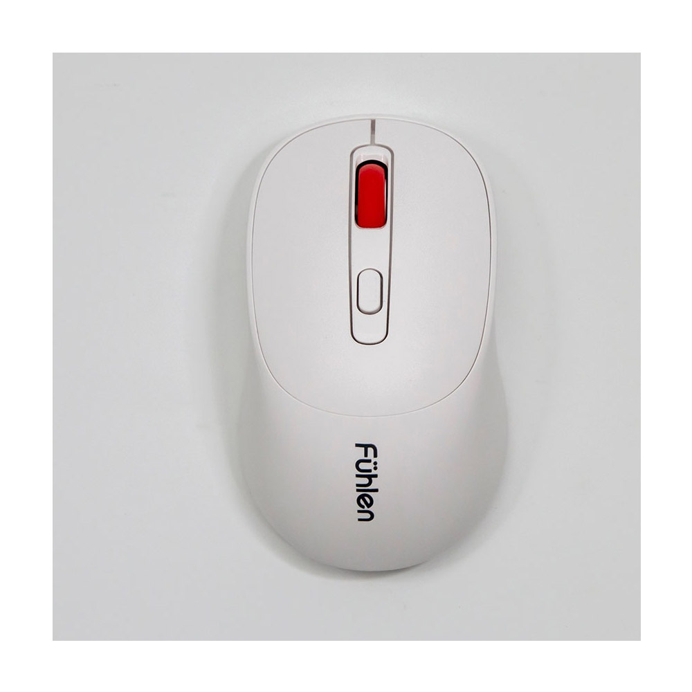 Chuột Không Dây Fuhlen M06S Silent Trắng – Êm Ái, Thiết Kế Trang Nhã, Giá Tốt
