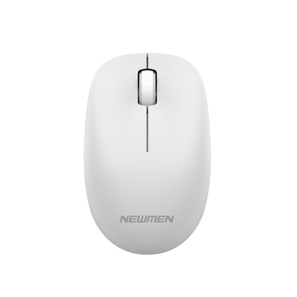 Chuột Không Dây Newmen F600s (Trắng) – Nhẹ, Đẹp, Êm, Siêu Tiết Kiệm Pin