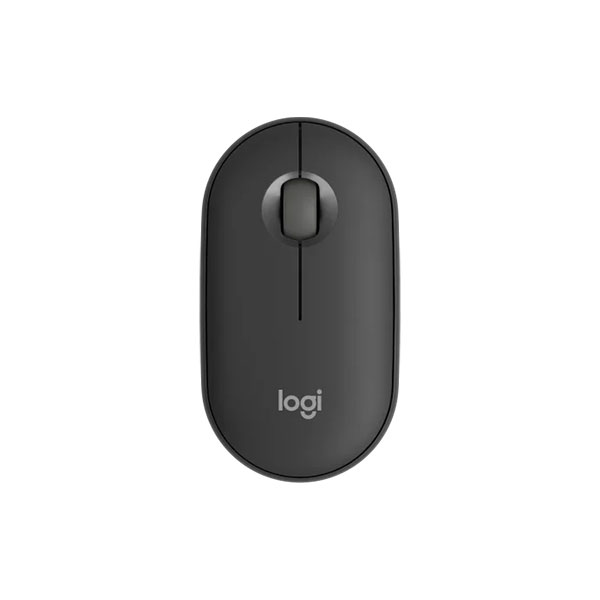 Chuột Không Dây Logitech Pebble M350S (Đen) – Gọn Nhẹ, Yên Tĩnh, Kết Nối Kép