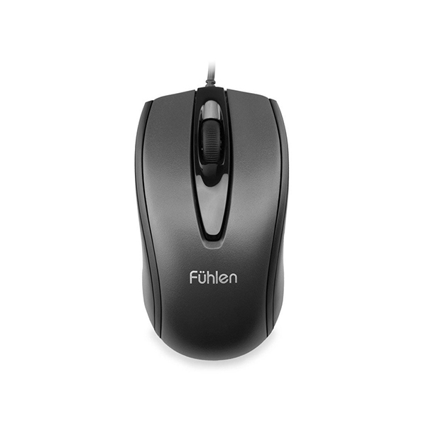 Chuột Có Dây Fuhlen L102 Màu Đen - Thiết Kế Ergonomic, Độ Bền Cao