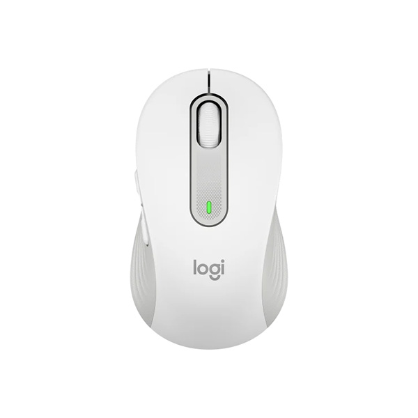 Chuột không dây Logitech Signature M650 Trắng – Kết nối Bluetooth & Wireless, cuộn SmartWheel