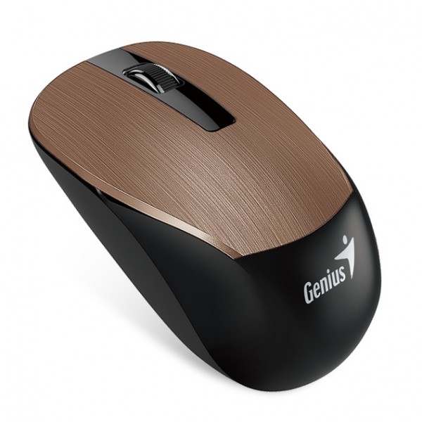 Chuột không dây Genius NX7015 màu nâu – Thiết kế thời trang, tiện lợi