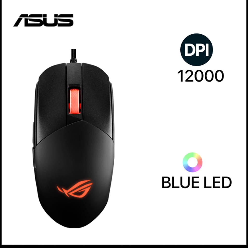 Chuột Gaming Asus ROG Strix Impact III – LED RGB, hiệu suất đỉnh cao cho game thủ