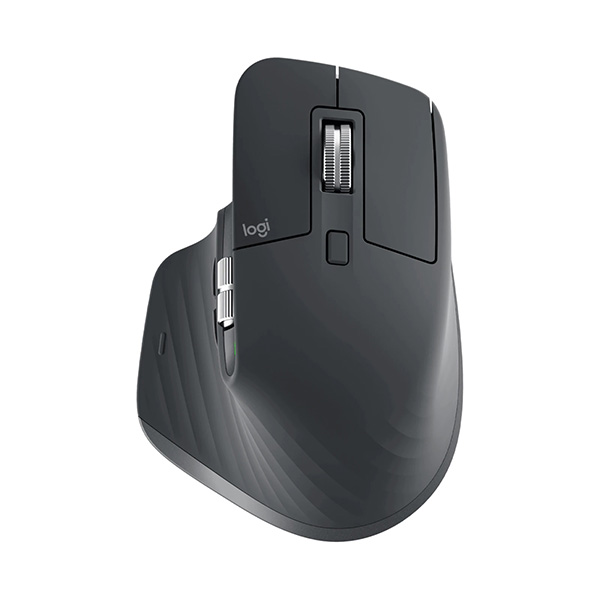 Chuột không dây Logitech MX Master 3S – Bluetooth/Wireless, Pin sạc, màu Đen, hiệu suất vượt trội
