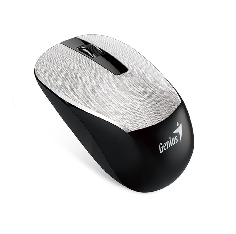 Chuột không dây Genius NX7015 Màu Bạc – Thiết kế sang trọng, độ nhạy cao