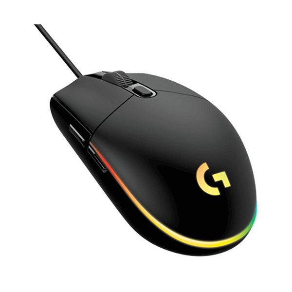 Chuột Gaming Logitech G102 Gen2 LightSync Black - LED RGB, 8.000 DPI, Chính Hãng