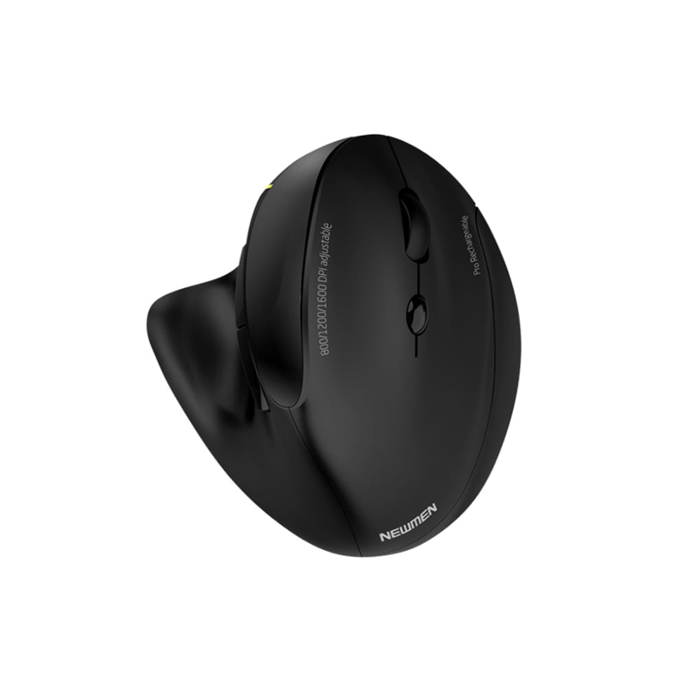 Chuột không dây Newmen F1000 Công thái học – Kết nối Bluetooth/Wireless, Màu đen