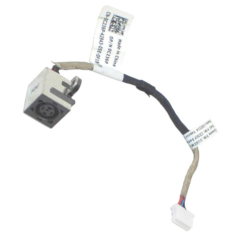 Cáp Nguồn DC Jack Laptop Dell Latitude 2100 2110 2120 – Mã C236P Chính Hãng, Mới 100%