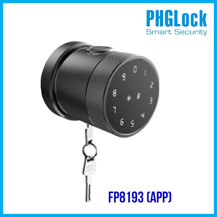 Khóa cửa có tay nắm tròn PHGLOCK FP8193 - Khóa PHGLOCK FP8193 tay nắm tròn