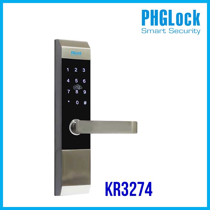Khóa cửa cho biệt thự, căn hộ PHGLOCK KR3274 - Khóa PHGLOCK KR3274 biệt thự cao cấp
