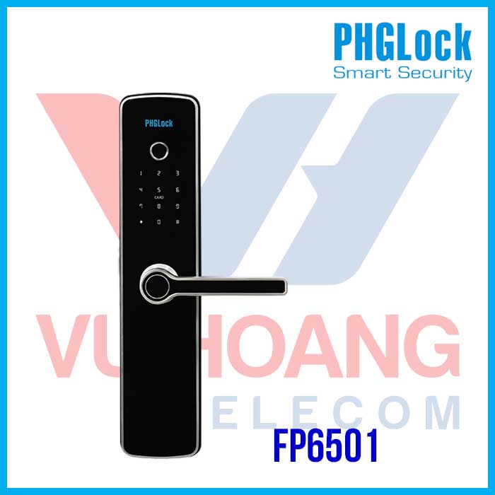Khóa cho căn hộ cao cấp, nhà phố, biệt thự PHGLOCK FP6501 - Khóa PHGLOCK FP6501 căn hộ cao cấp