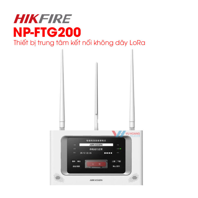 Thiết bị trung tâm kết nối không dây LoRa Hikfire NP-FTG200 - Trung tâm LoRa 128 thiết bị