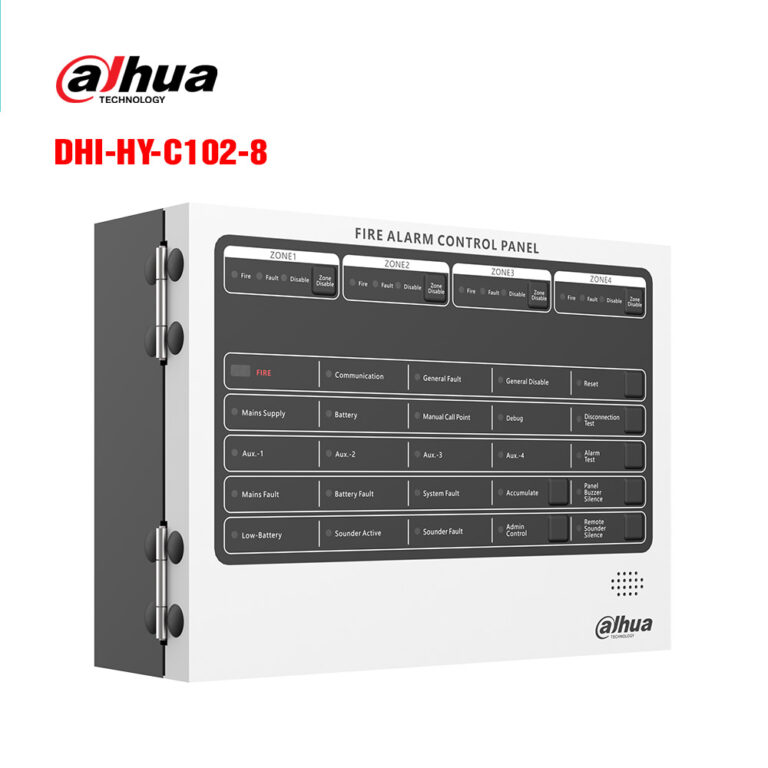 Tủ báo cháy thường 8 kênh Dahua Wisualarm DHI-HY-C102-8 - Tủ báo cháy thường 8 kênh